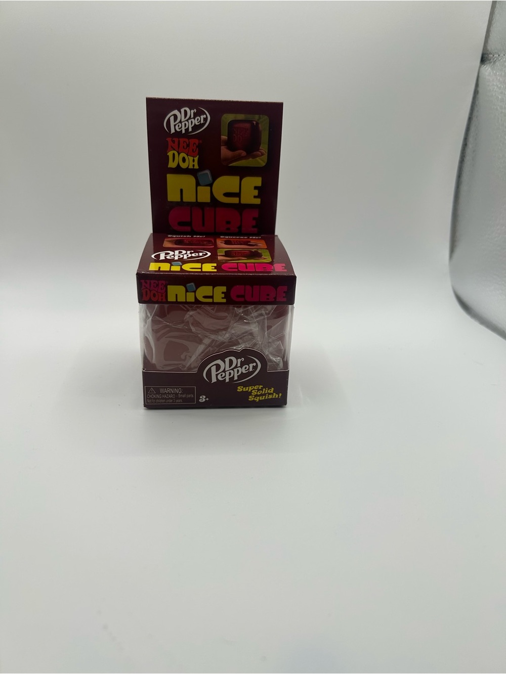 Dr Pepper NeeDoh Nice Cube - Squeezable Stress Relief Toy - Picture 7 of 7